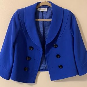 Tahari Blue Jacket size 2P